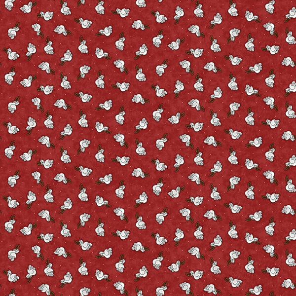 Henry Glass & Co. Two By Two 1750 88 Red Dove By The Yard