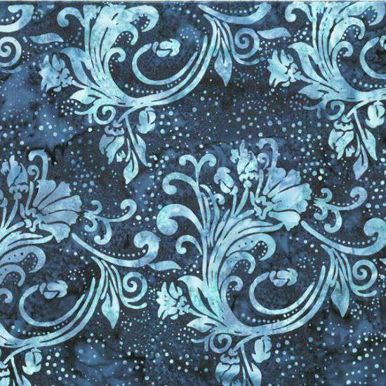 Hoffman Batik U2454 524 Moonstruck Jacobean Embroidery By The Yard