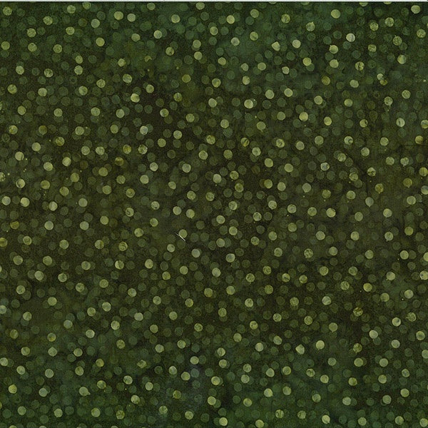Hoffman Bali Batik V2522 157 Verde Ditsy Dots By The Yard