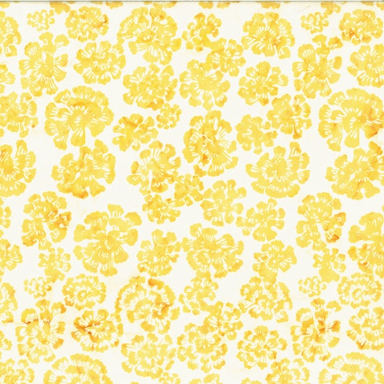 Hoffman Bali Batik V2530 9 Yellow Petal By The Yard