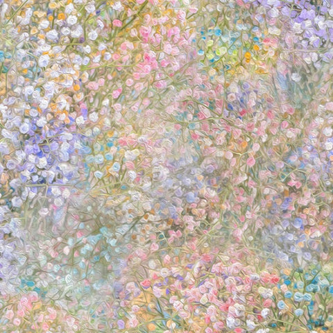 Hoffman Wildflowers Sprectrum Print V5247 170 Meadow By The Yard