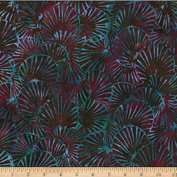 Hoffman Batik W2565 109 Currant Scallop By The Yard