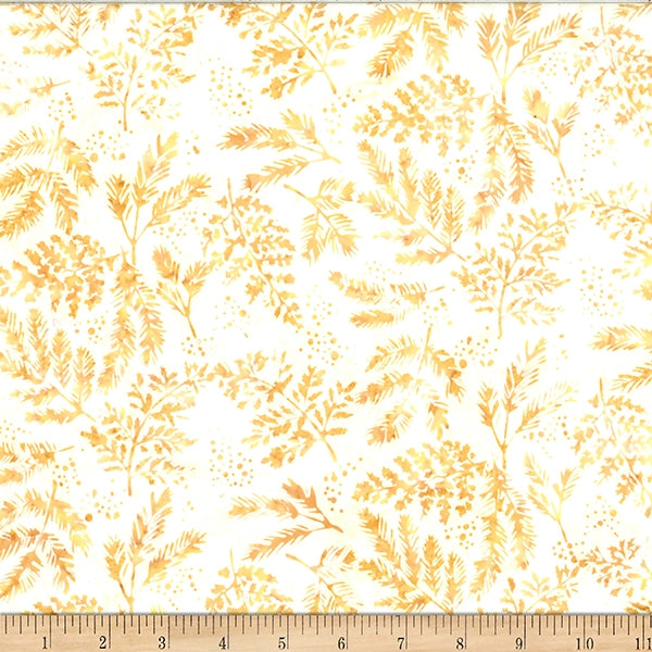 Hoffman Batik W2570 351 Sunny Pine Fern By The Yard