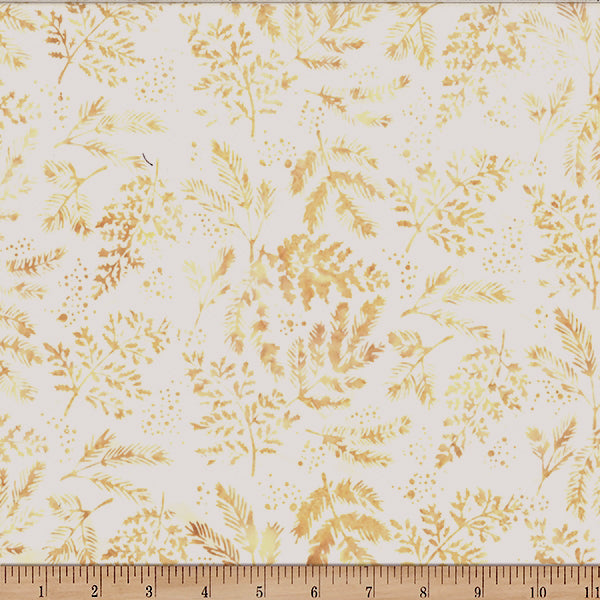 Hoffman Bali Batik W2570 510 Plumeria Pine Fern By The Yard