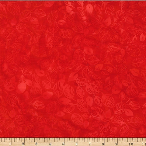 Hoffman Batik Sunset Hour W2571 403 Cherry Leaves By The Yard