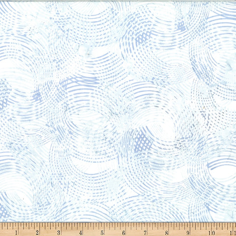 Hoffman Bali Batik W2572 307 Snow Organic Lines By The Yard