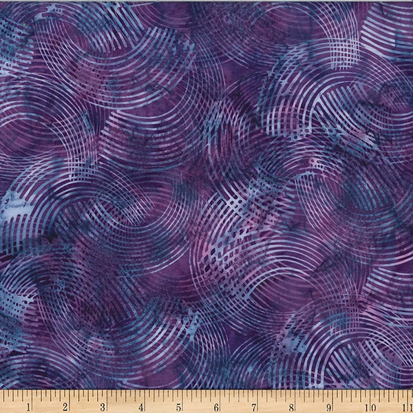 Hoffman Batik W2572 333 Peony Organic Lines By The Yard