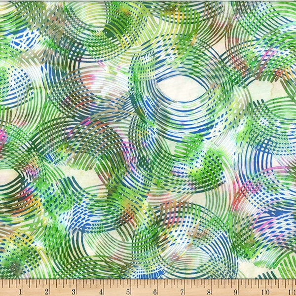 Hoffman Batik W2572 667 Light Bright Organic Lines By The Yard