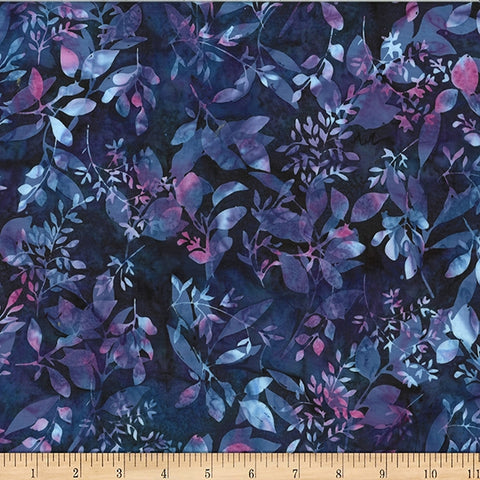 Hoffman Batik W2574 235 Agate Foliages By The Yard