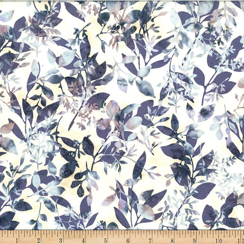 Hoffman Batik W2574 492 Breeze Foliages By The Yard