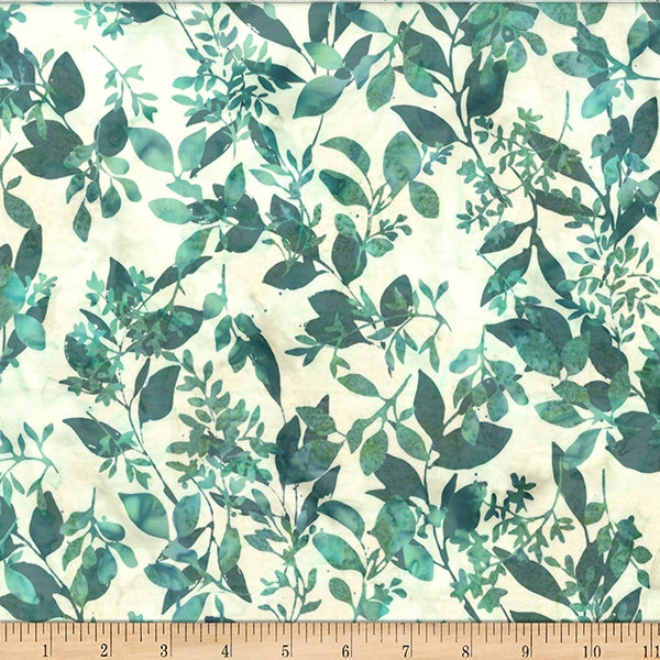 Hoffman Batik W2574 536 Aquarius Foliages By The Yard