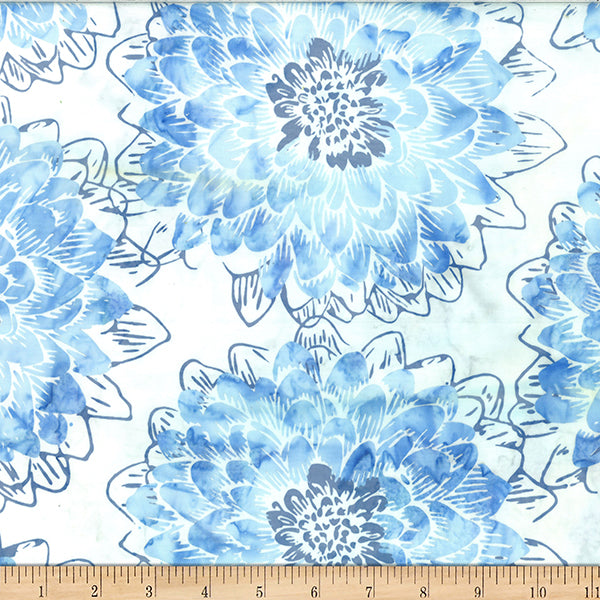 Hoffman Batik W2576 203 H20 Dahlia By The Yard