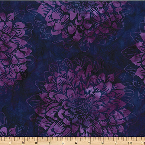 Hoffman Batik W2576 235 Agate Dahlia By The Yard