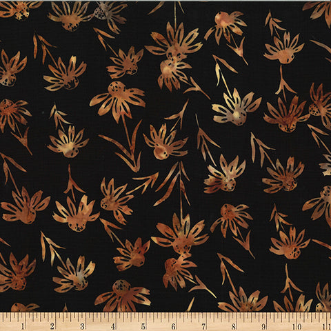 Hoffman Batik W2577 168 Nutmeg Echinacea By The Yard