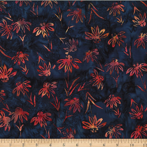 Hoffman Batik W2577 524 Moonstruck Echinacea By The Yard