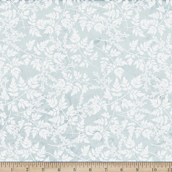 Hoffman Batik W2579 698 Iceberg Packed Leaves By The Yard