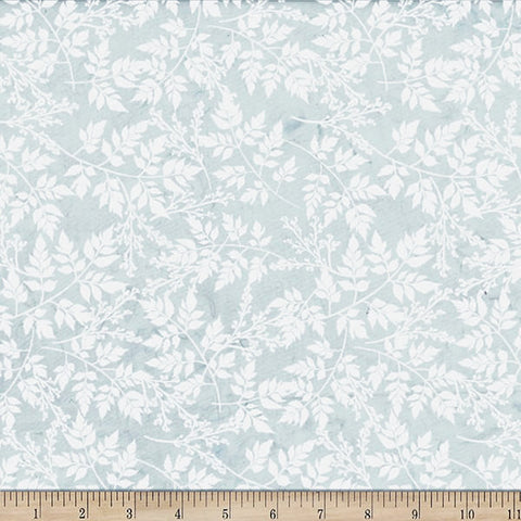 Hoffman Batik W2579 698 Iceberg Packed Leaves By The Yard