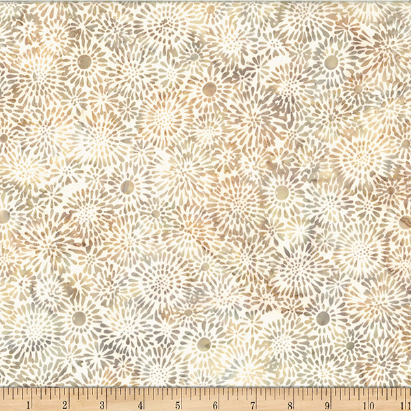 Hoffman Batik W2580 485 Funnel Cake Petal Burst By The Yard