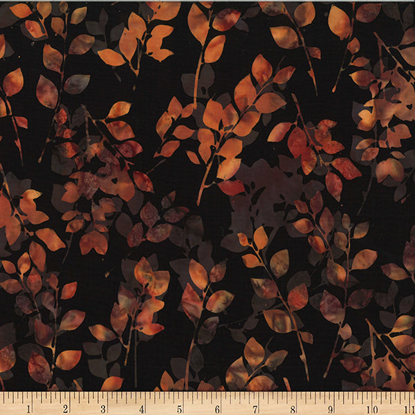 Hoffman Batik W2585 160 Spice Leaves By The Yard