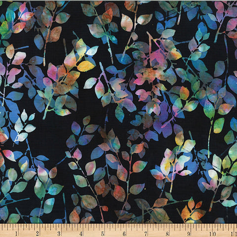 Hoffman Batik W2585 657 Spectrum Leaves By The Yard