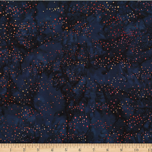 Hoffman Batik W2589 524 Moonstruck Scattered Dots By The Yard