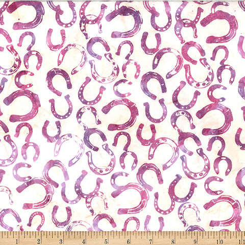 Hoffman Batik W2598 245 Victoria Horseshoes By The Yard