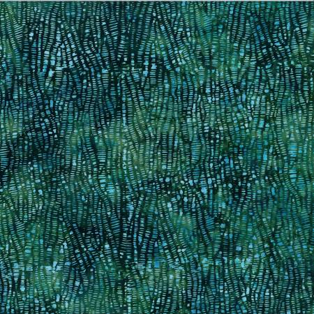 Hoffman Bali Batik W2605 309 Viridian Lined Texture By The Yard