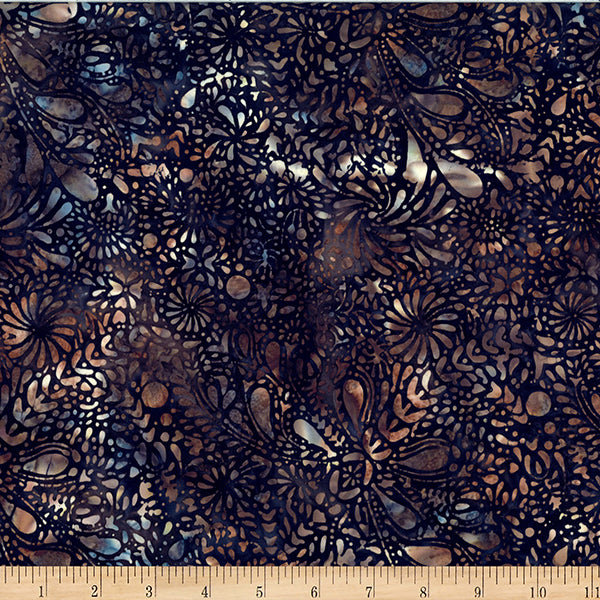 Hoffman Bali Batik W2609 180 Walnut Dragonfly By The Yard