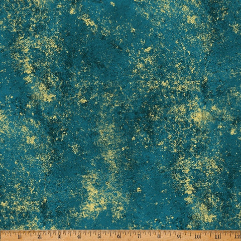 Hoffman Brilliance W5363 21G Teal/Gold By The Yard