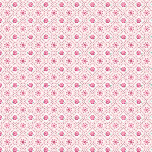 Poppie Cotton Stolen Moments SM25304 Wallpaper Blanc By The Yard