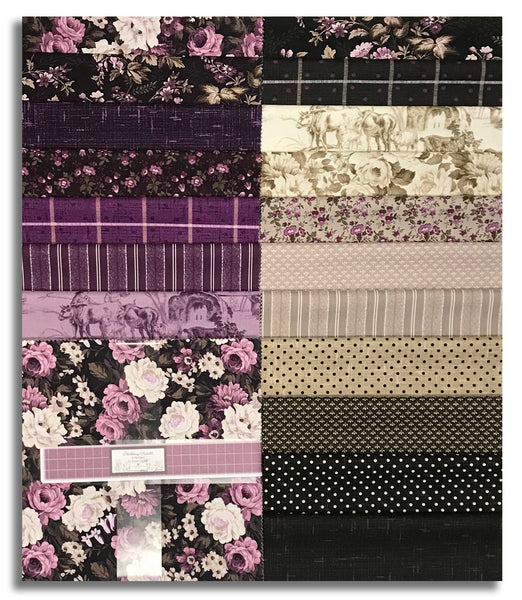 Wilmington Pre-Cut 42 Piece 10 Karat 10" Squares 518-876-518 - Blackberry Bramble