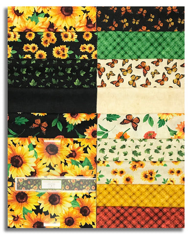 Wilmington Pre-Cut 42 Piece 10 Karat 10" Squares 518-900-518 - Sunshine Whispers
