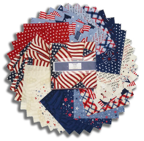 Wilmington Pre-Cut 42 Piece 5 Karat 5" Charms 508-888-508 - Founding Glory