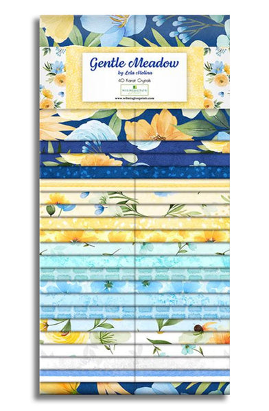 Wilmington Pre-cut 40 Piece 2 1/2" Strips 840-884-840 - Gentle Meadow