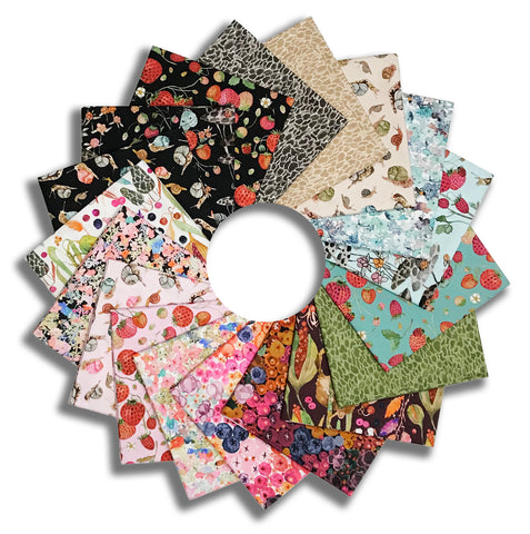 Windham Pre-Cut 18 Piece Fat Quarter Bundle - FATQFRFR X - Forest Fruits