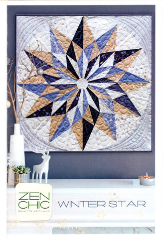 WINTER STAR - Zen Chic Quilt Pattern