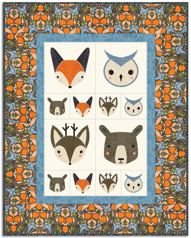 Moda - Woodland Wonder 48399 11 Cloud Panel - 24" PANEL(Not Strictly By The Yard)