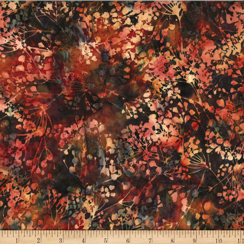 Hoffman Batik X2618 614 Bohemian Baby's Breath By The Yard