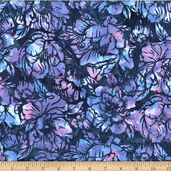 Hoffman Batik X2620 40 Iris Peonies By The Yard