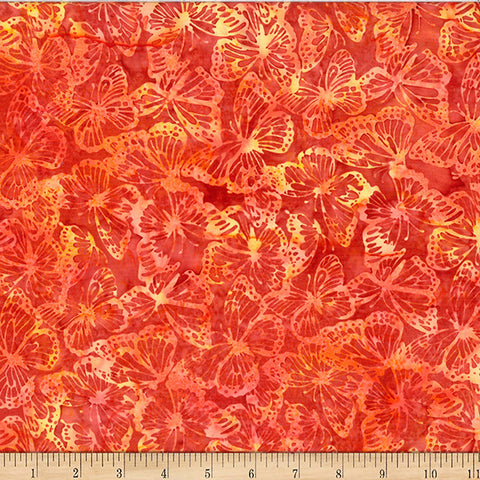 Hoffman Bali Batik X2623 570 Yam Butterflies By The Yard
