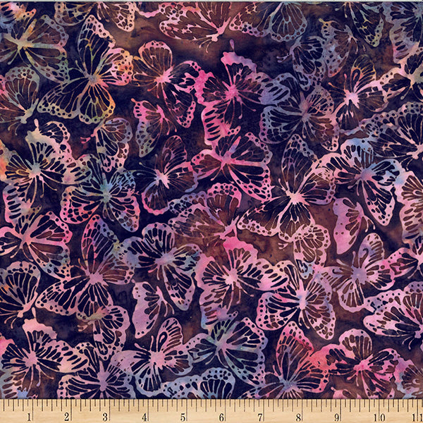Hoffman Bali Batik X2623 730 Sierra Butterflies By The Yard