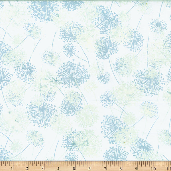 Hoffman Bali Batik X2625 307 Snow Dandelion By The Yard