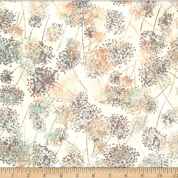 Hoffman Bali Batik X2625 650 Impressionist Dandelion By The Yard