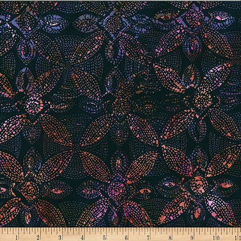 Hoffman Bali Batik X2626 251 Kashmir Dotty Tile By The Yard