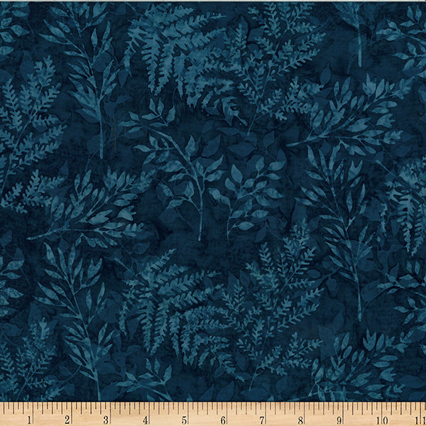Hoffman Bali Batik X2627 239 Persia Leafy Branches By The Yard
