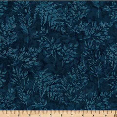 Hoffman Bali Batik X2627 239 Persia Leafy Branches By The Yard