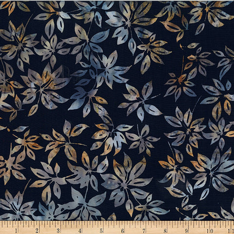Hoffman Bali Batik X2628 617 Organic Leaves By The Yard