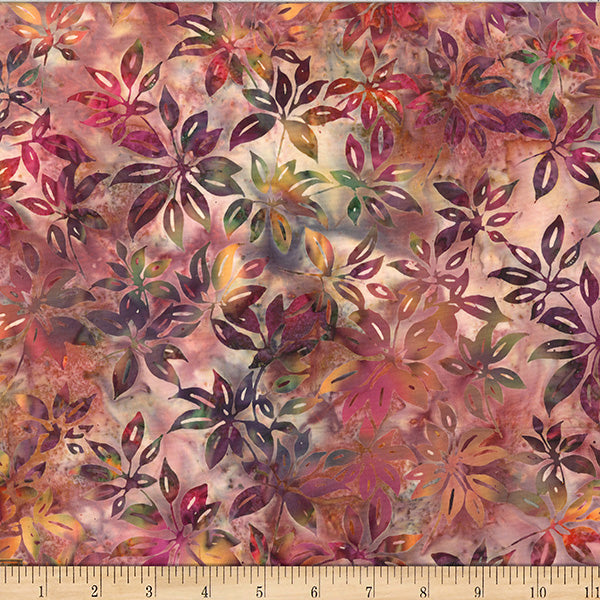 Hoffman Batik X2628 66 Autumn Leaf Sprigs By The Yard
