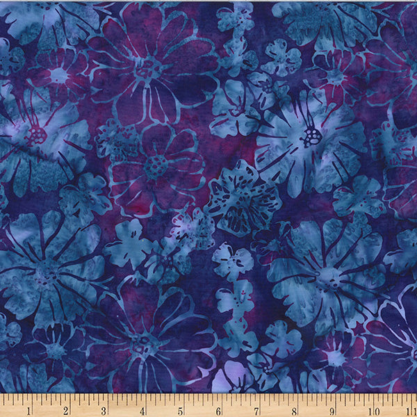 Hoffman Bali Batik X2634 291 Olivia Bold Floral By The Yard