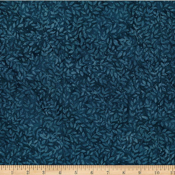 Hoffman Bali Batik X2636 239 Persia Packed Leaves By The Yard